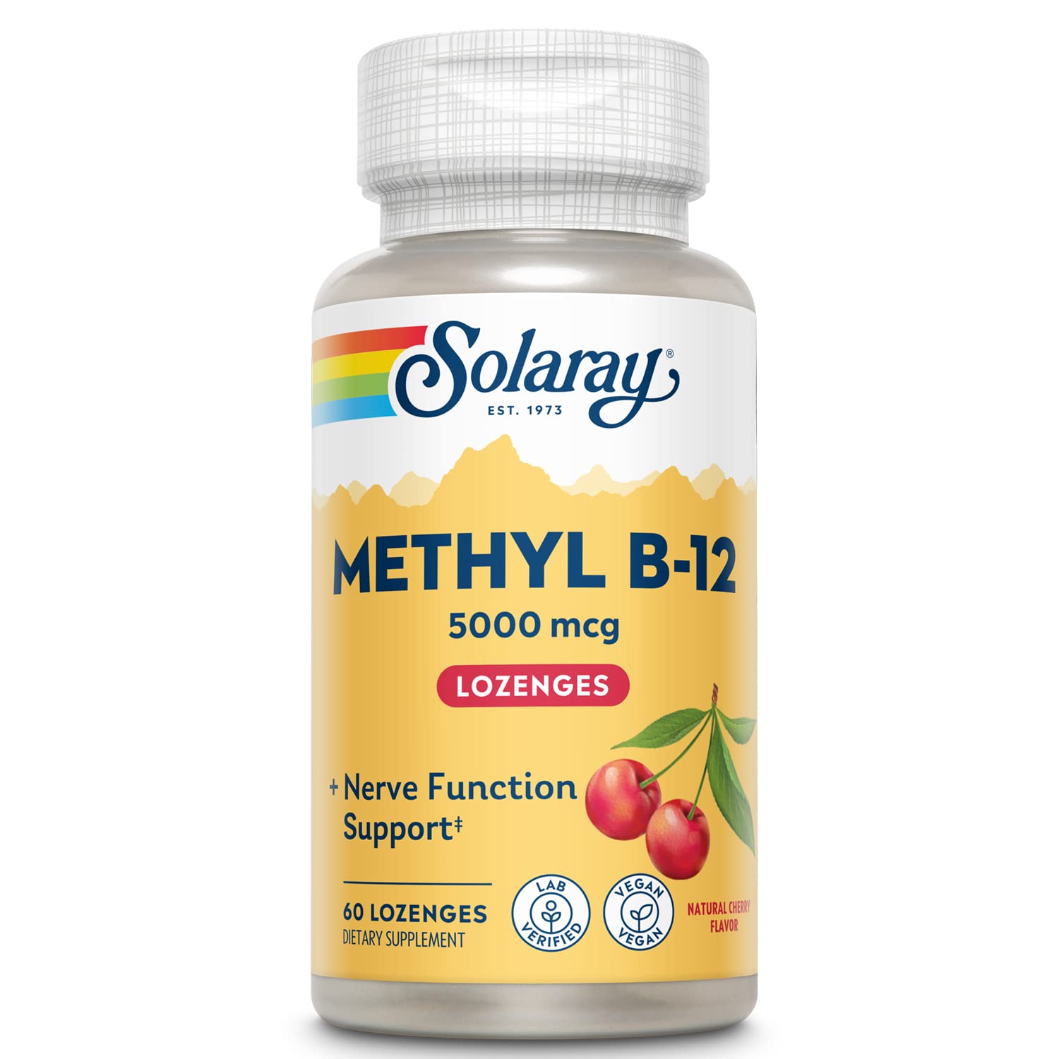 SOLARAY Methyl B12 Lozenge 60 Count