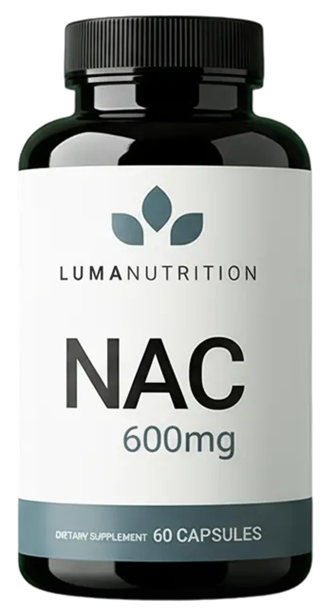 Luma Nutrition NAC Supplement N-Acetyl Cysteine 600 mg Capsule 60 Capsules