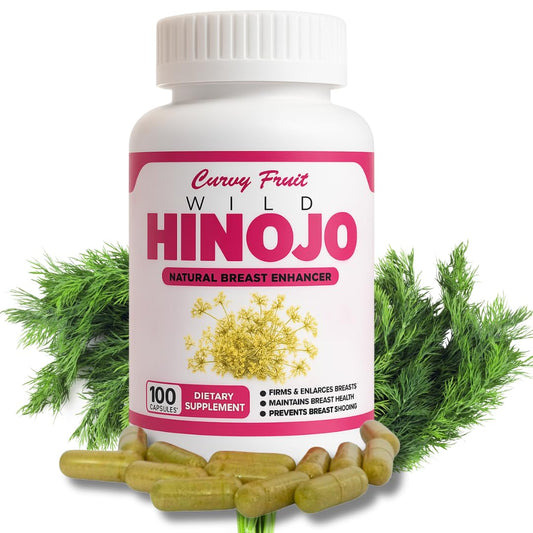 Curvy Fruit Wild Fennel Capsules 550 mg, 100 Count
