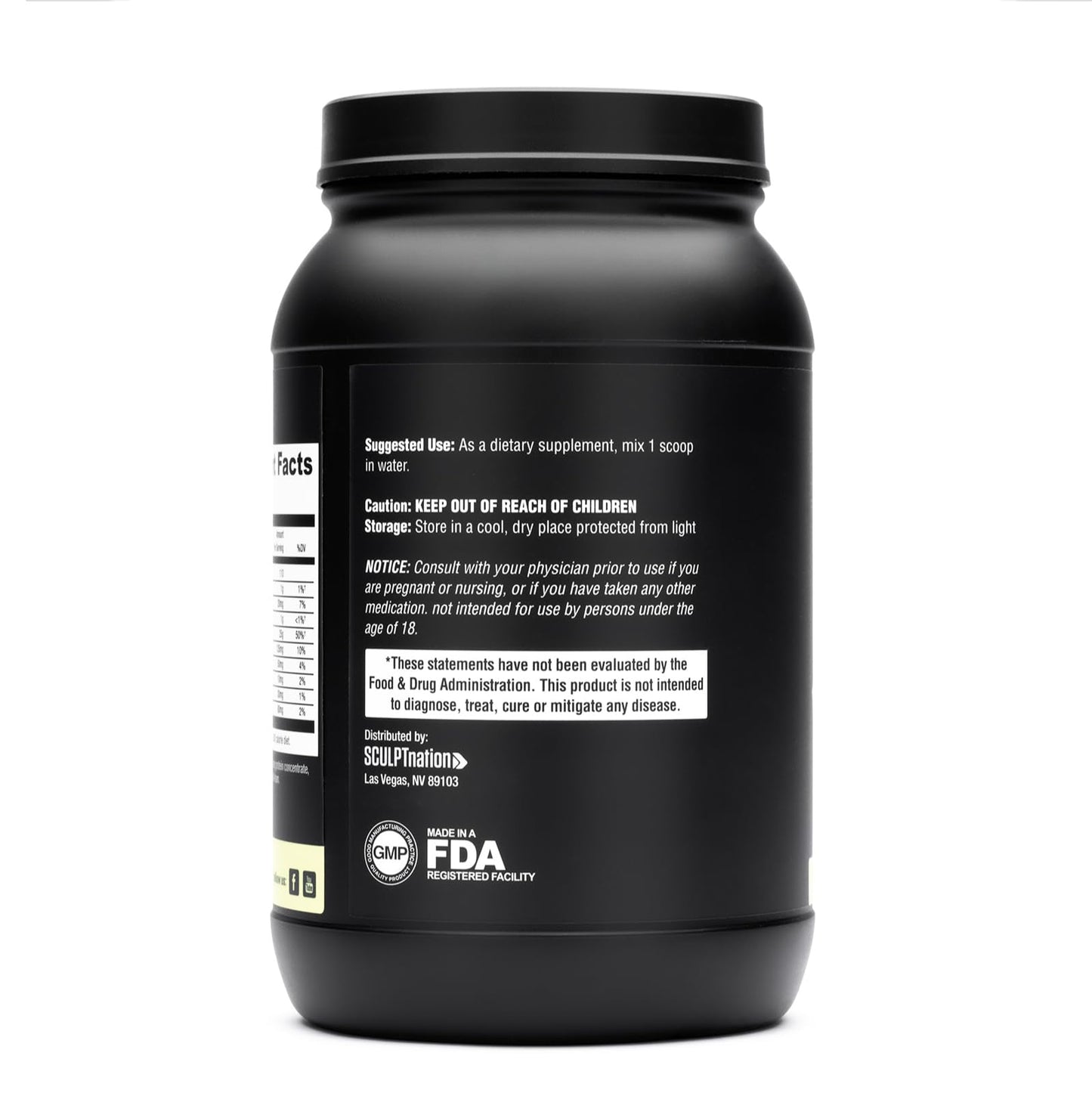 Sculpt Nation Whey Protein Powder Vanilla, 33.3 Servings