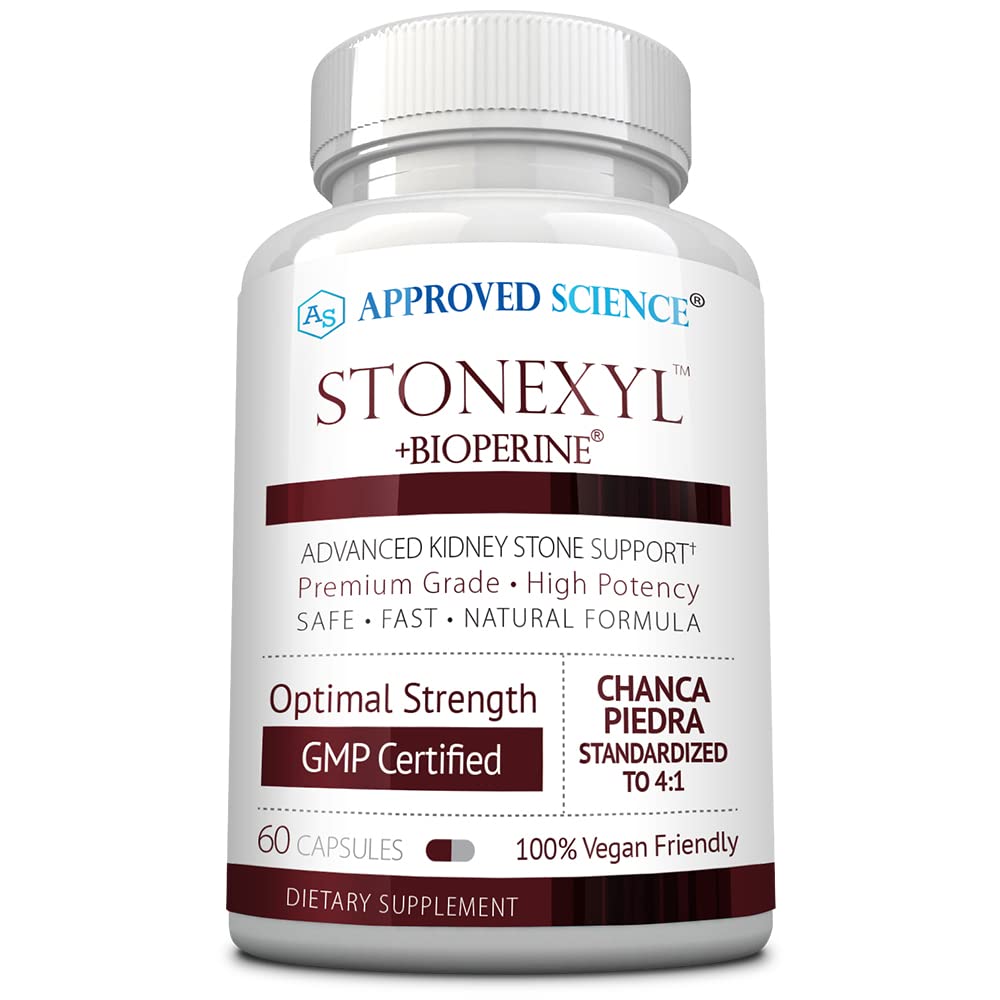 Approved Science Stonexyl - Herbal Support for Kidney Stones Capsule 60 Capsules
