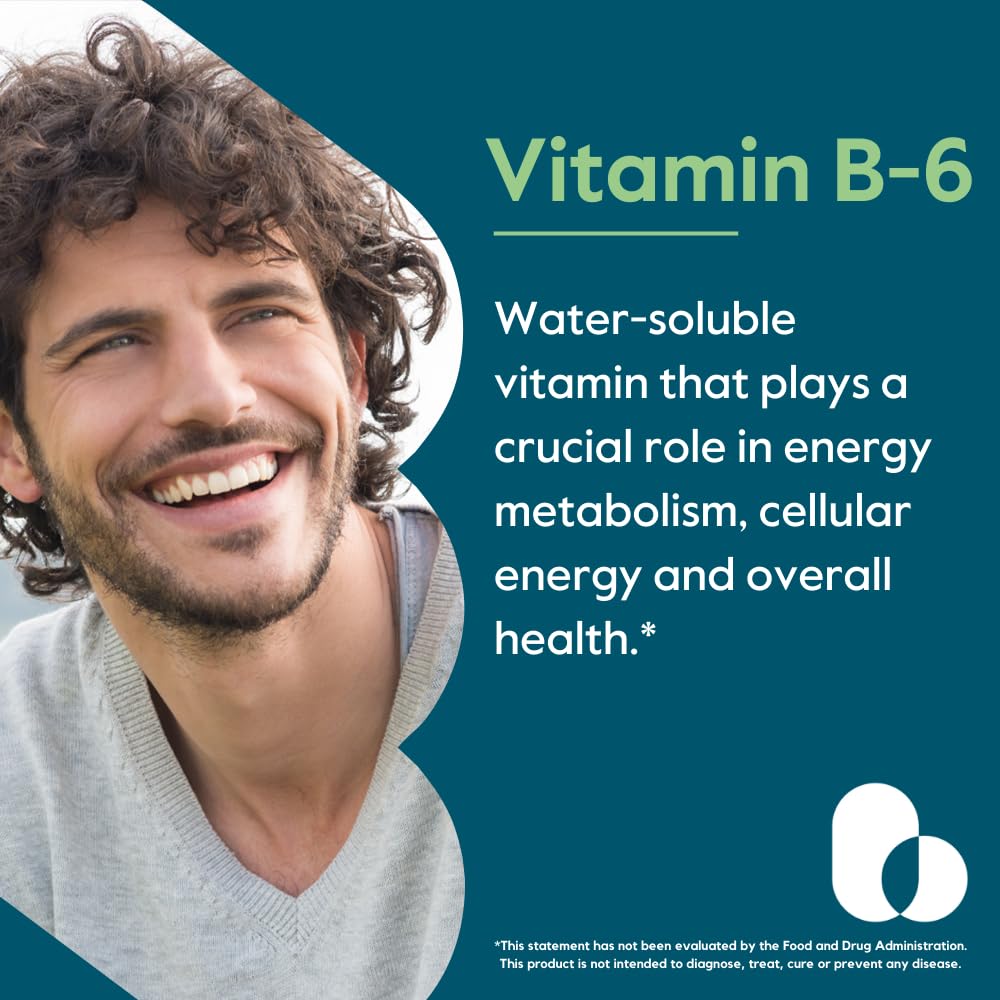 BESTVITE Vitamin B-6 200mg Capsule, 240 Capsules
