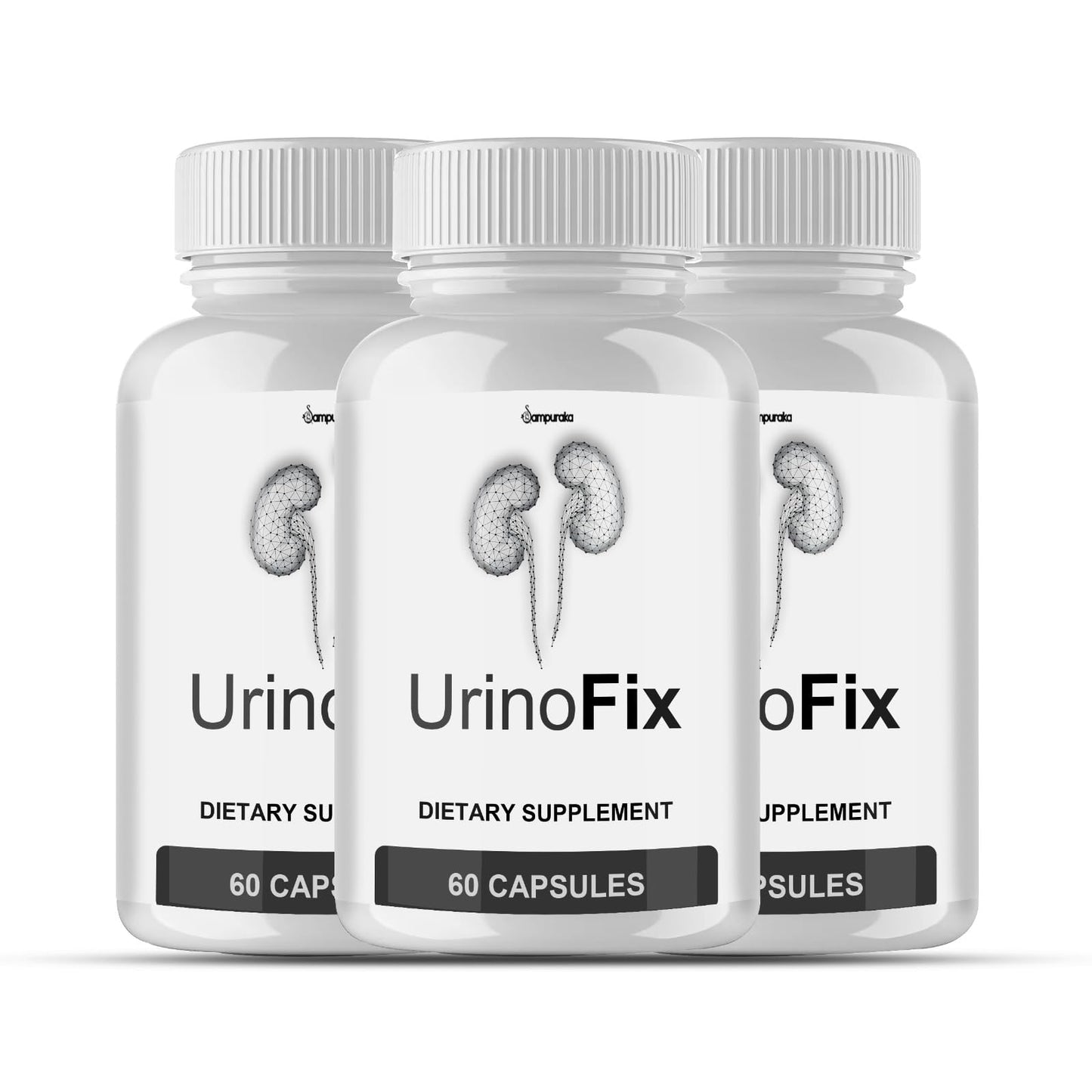 Sampuraka Urinofix New Advanced New Formula Supplement 180 Capsules