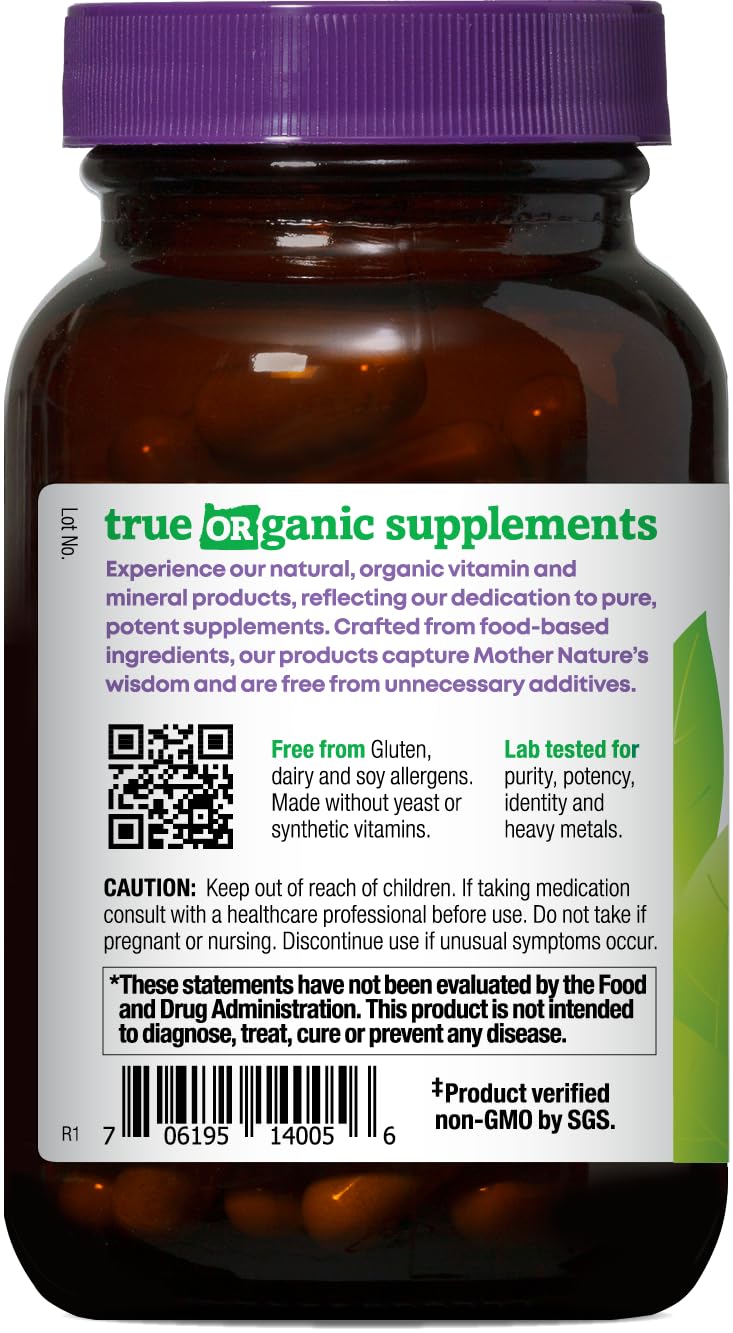 Oregon's Wild Harvest Organic Vitamin D3 & K2 Capsules, 60 Count