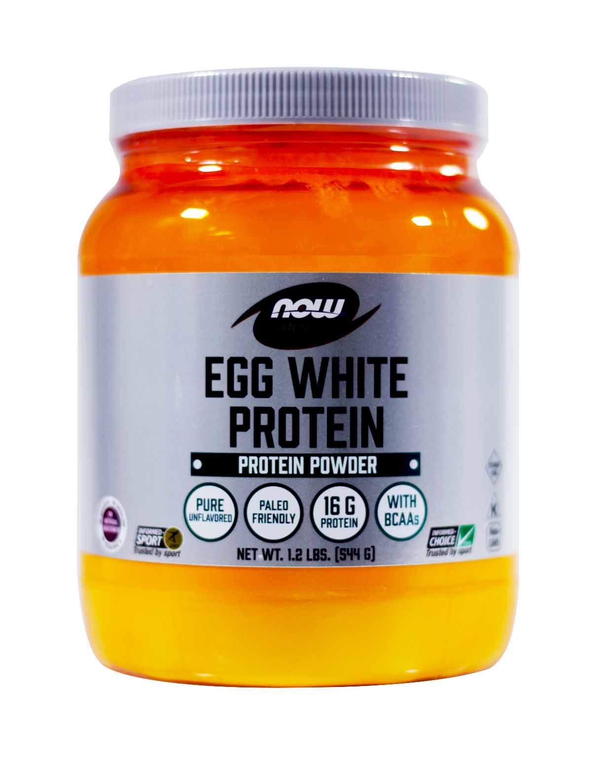 NOW Foods Eggwhite Protein Powder, 38.4 oz