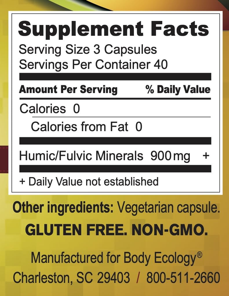 Bodycology Ancient Earth Minerals 120 Capsules