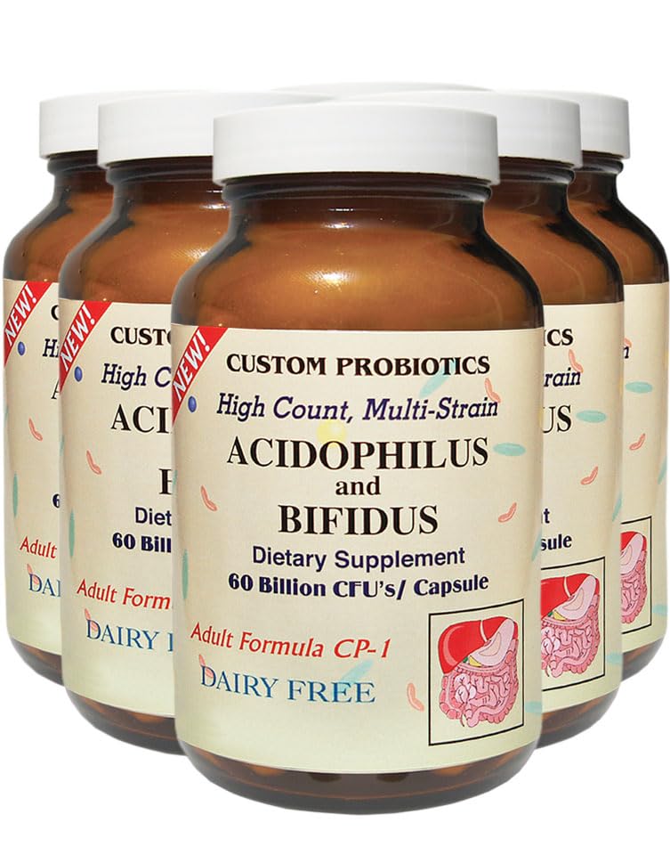 Custom Probiotics CP-1-90 Capsules, 540 Capsules