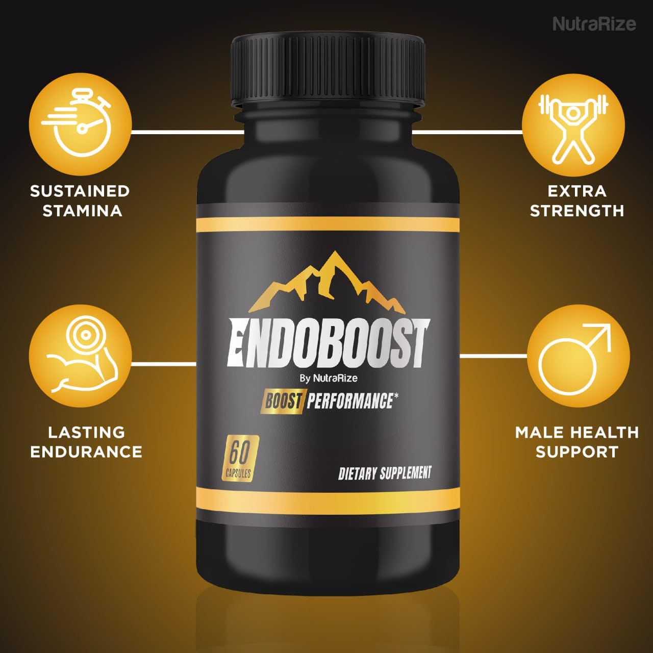 NutraRize Endoboost for Men Capsules, 60 Count