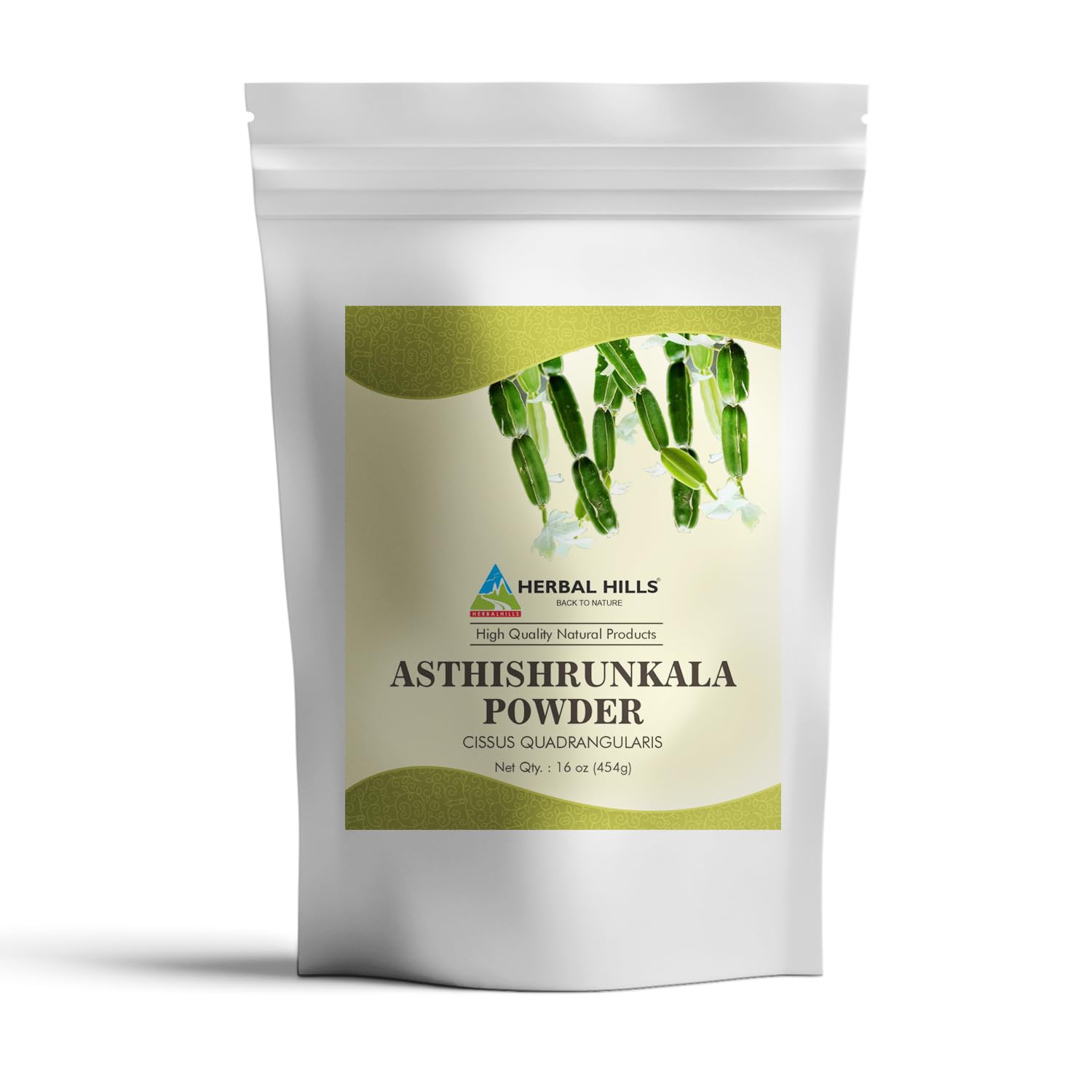 Herbal Hills Asthishrunkala Cissus Quadrangularis Powder 16 oz
