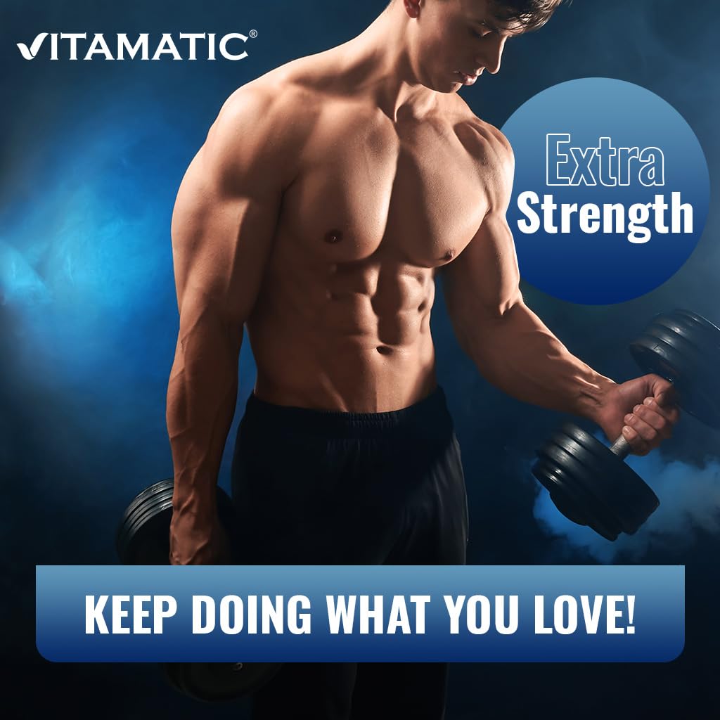 Vitamatic Magnesium Oxide 400 mg Extra Strength Tablets, 120 Vegetarian Tablets