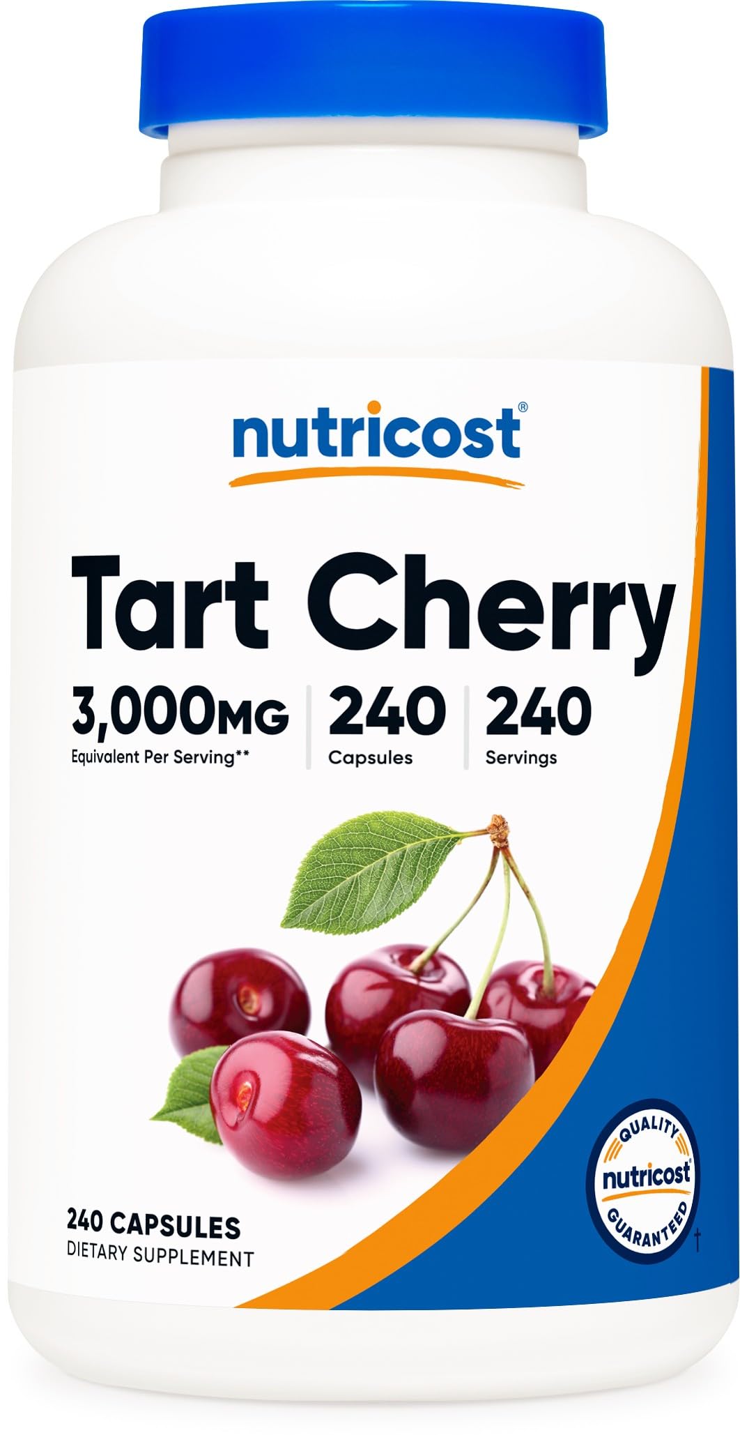 Nutricost Tart Cherry Extract 240 Vegetarian Capsules