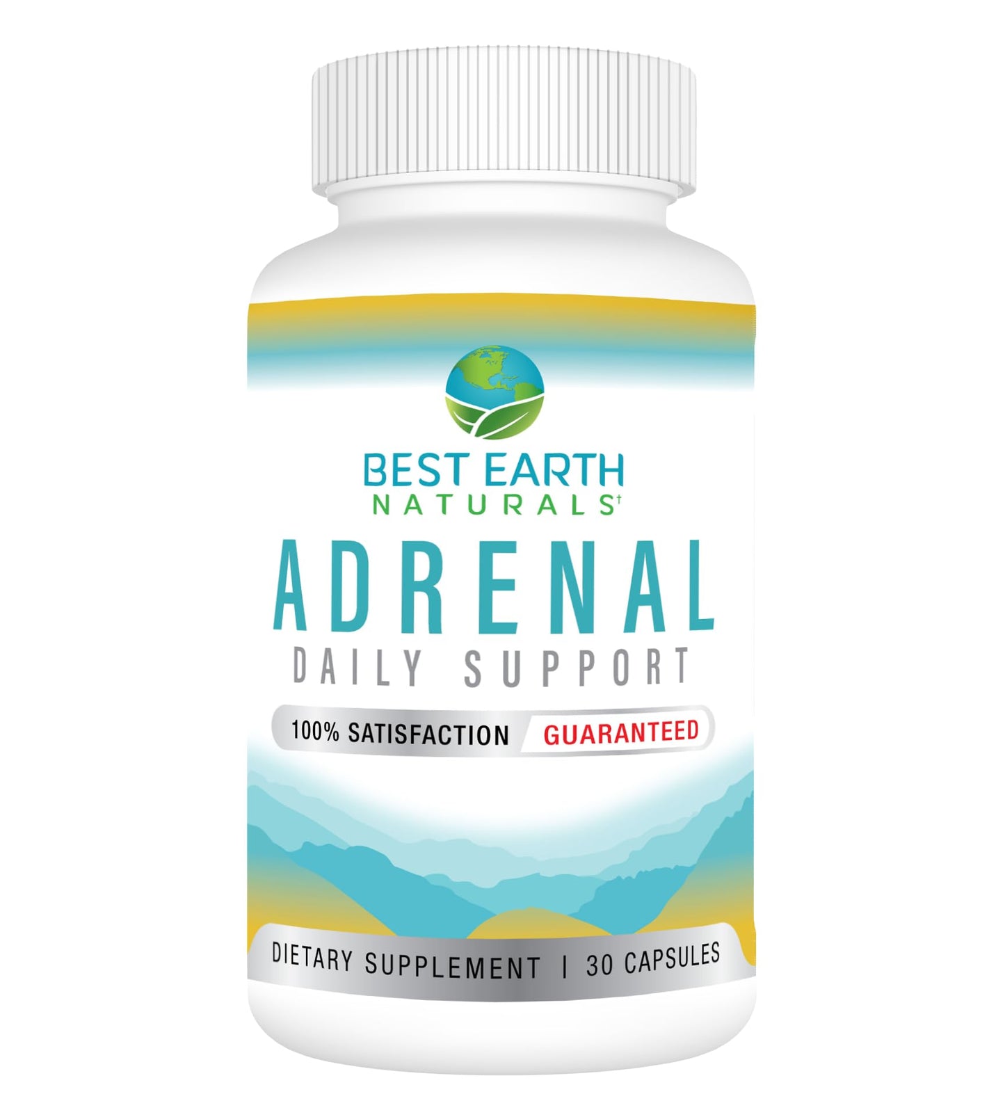 Best Earth Naturals Adrenal Support for Adults Capsules 30