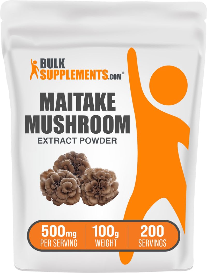 BulkSupplements Maitake Mushroom Extract Powder, 3.5 oz