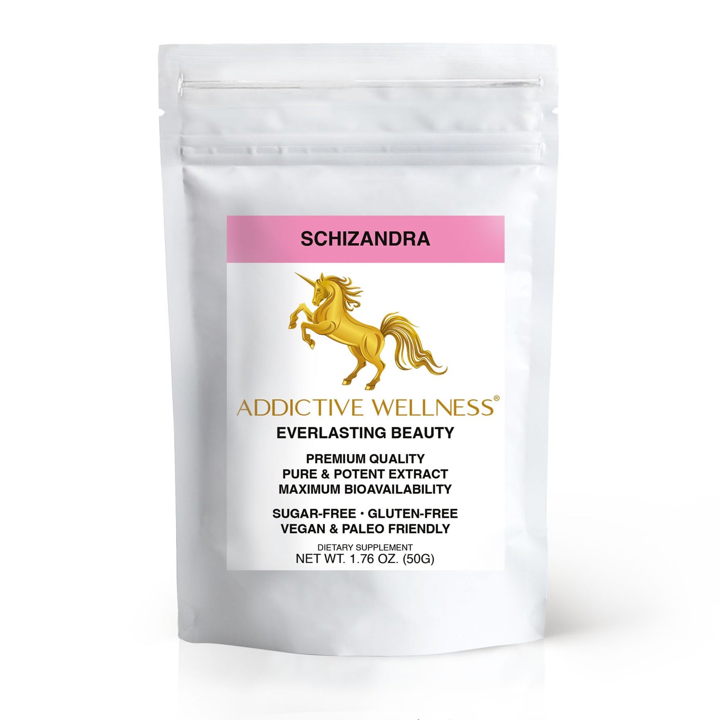 Addictive Wellness Schizandra Berry Extract Powder 1 Count
