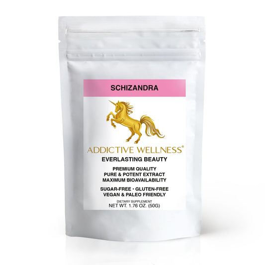 Addictive Wellness Schizandra Berry Extract Powder 1 Count