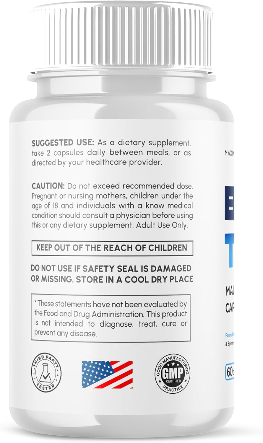 Valdivia BoostTRT Maximum Strength 60 Capsules