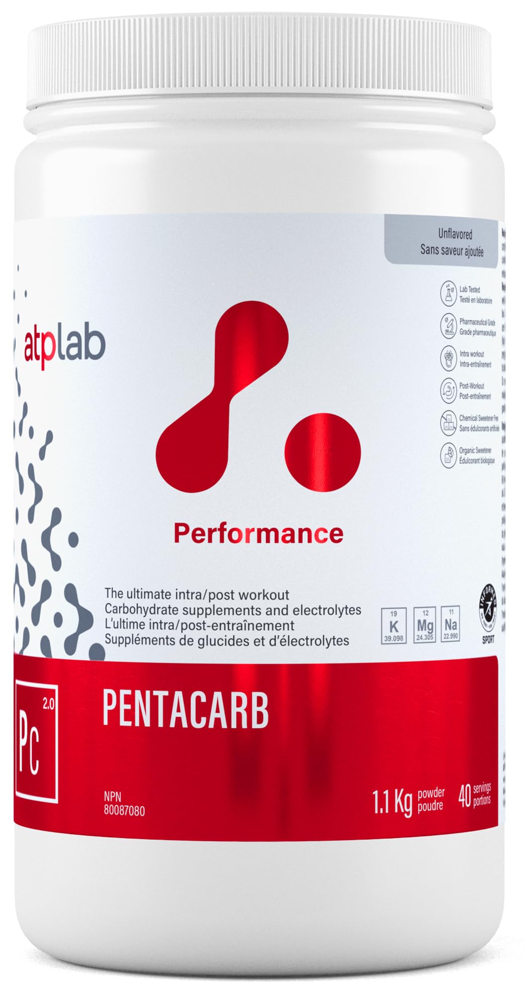 ATP LAB Pentacarb Powder, 40-Servings