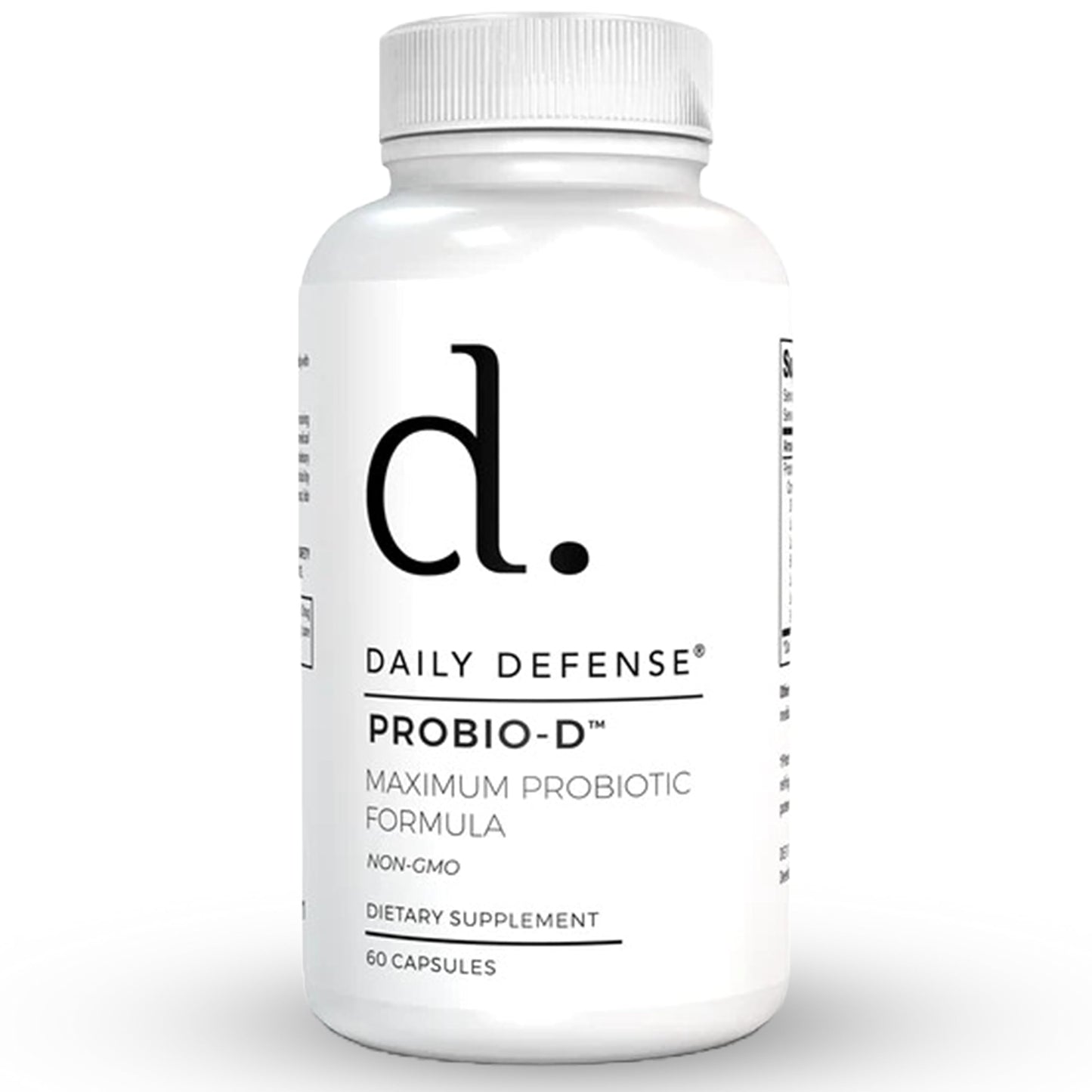 Daily Defense Probiotic Immune Support Supplement Capsule 60