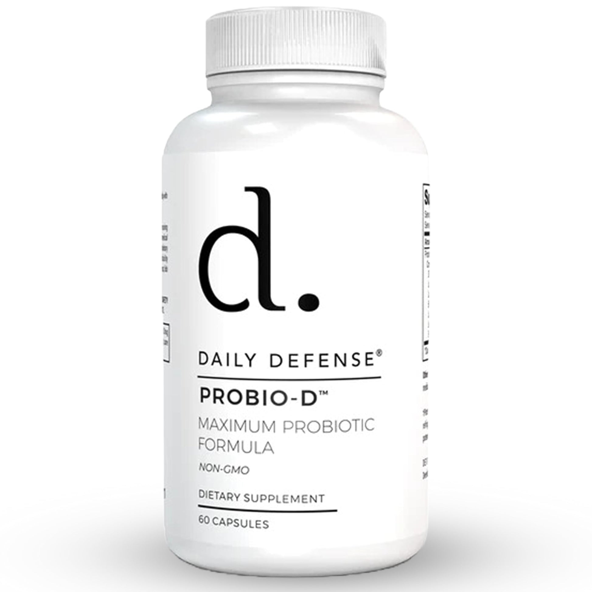 Daily Defense Probiotic Immune Support Supplement Capsule 60