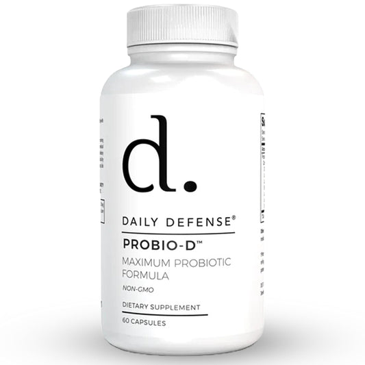 Daily Defense Probiotic Immune Support Supplement Capsule 60