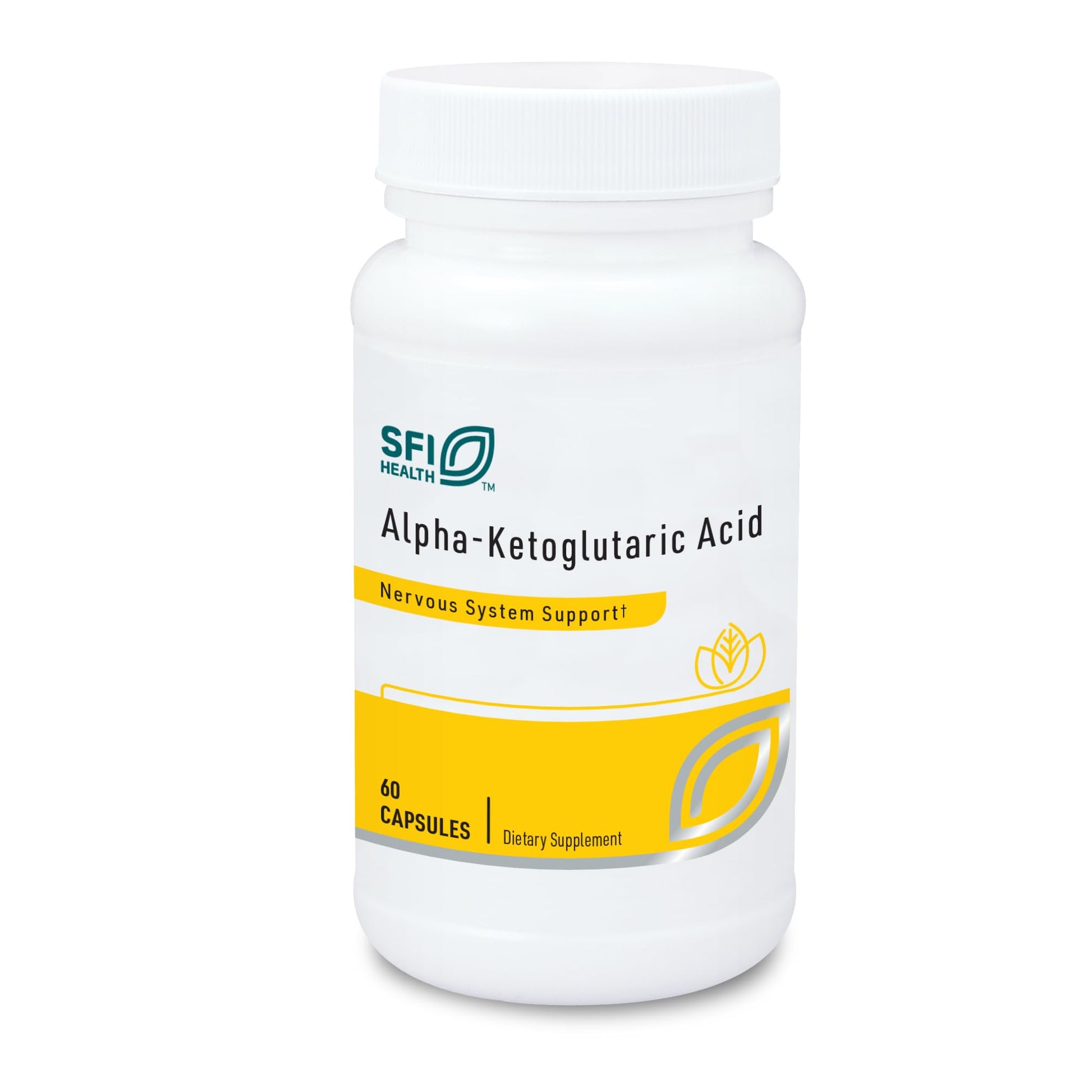SFI Health Alpha-Ketoglutaric Acid Capsules 60 Count