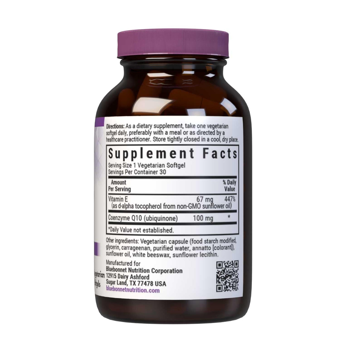 BlueBonnet CoQ10 100 mg Softgels, 30 Count