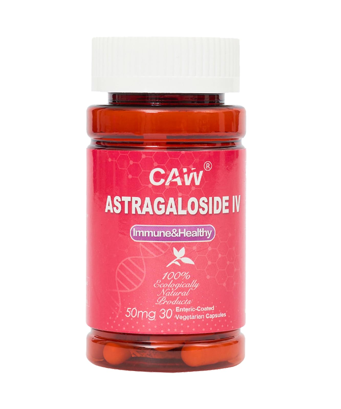CAW Astragaloside IV Immune Support Capsules, 30 Count