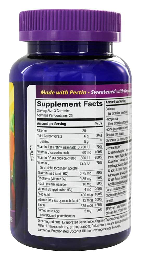 Nature's Way Alive! Women's Gummy Vitamins Fruit, 75 Gummies