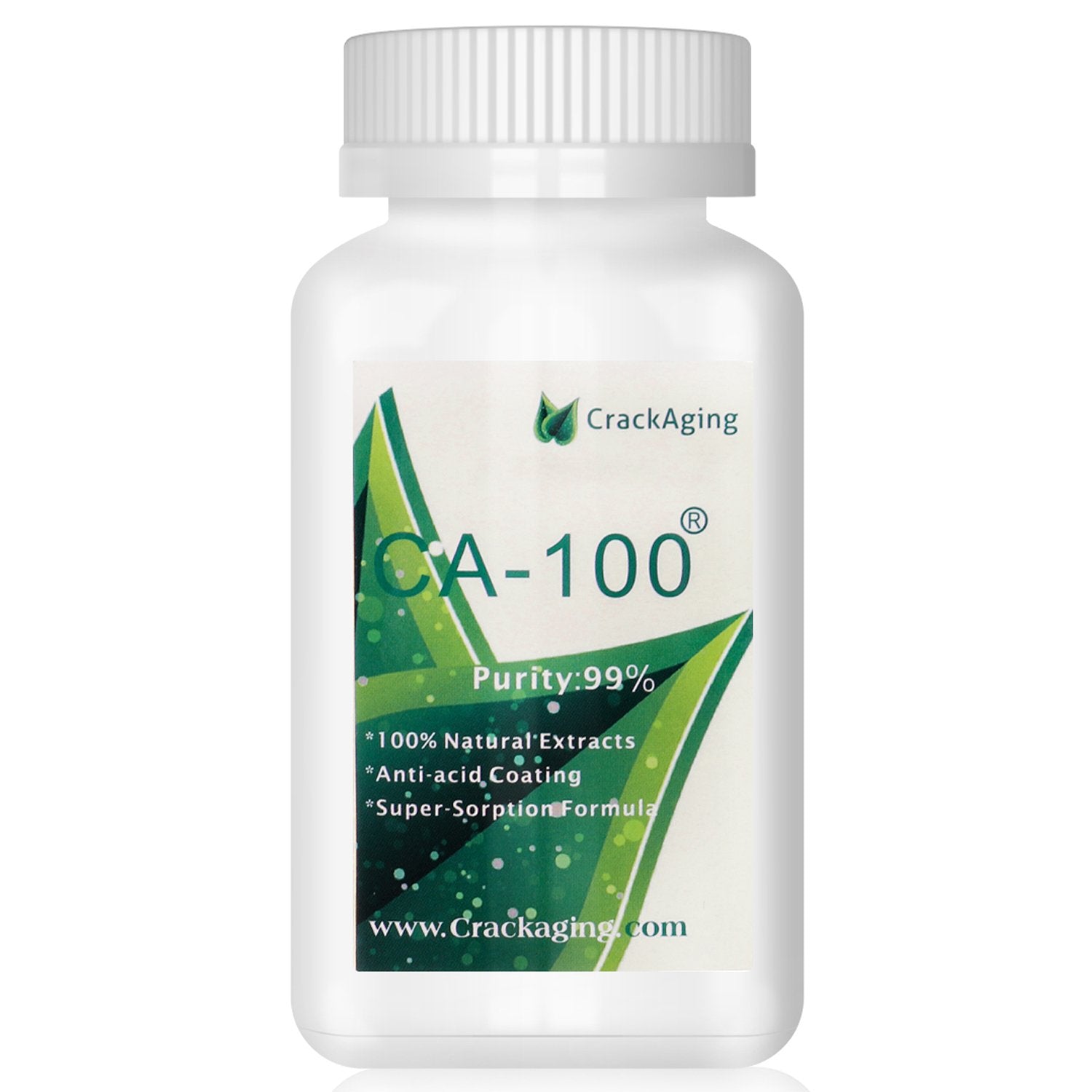 Crackaging CA-100 25mg Cycloastragenol Anti-Aging Telomerase Activation, 90 Capsules