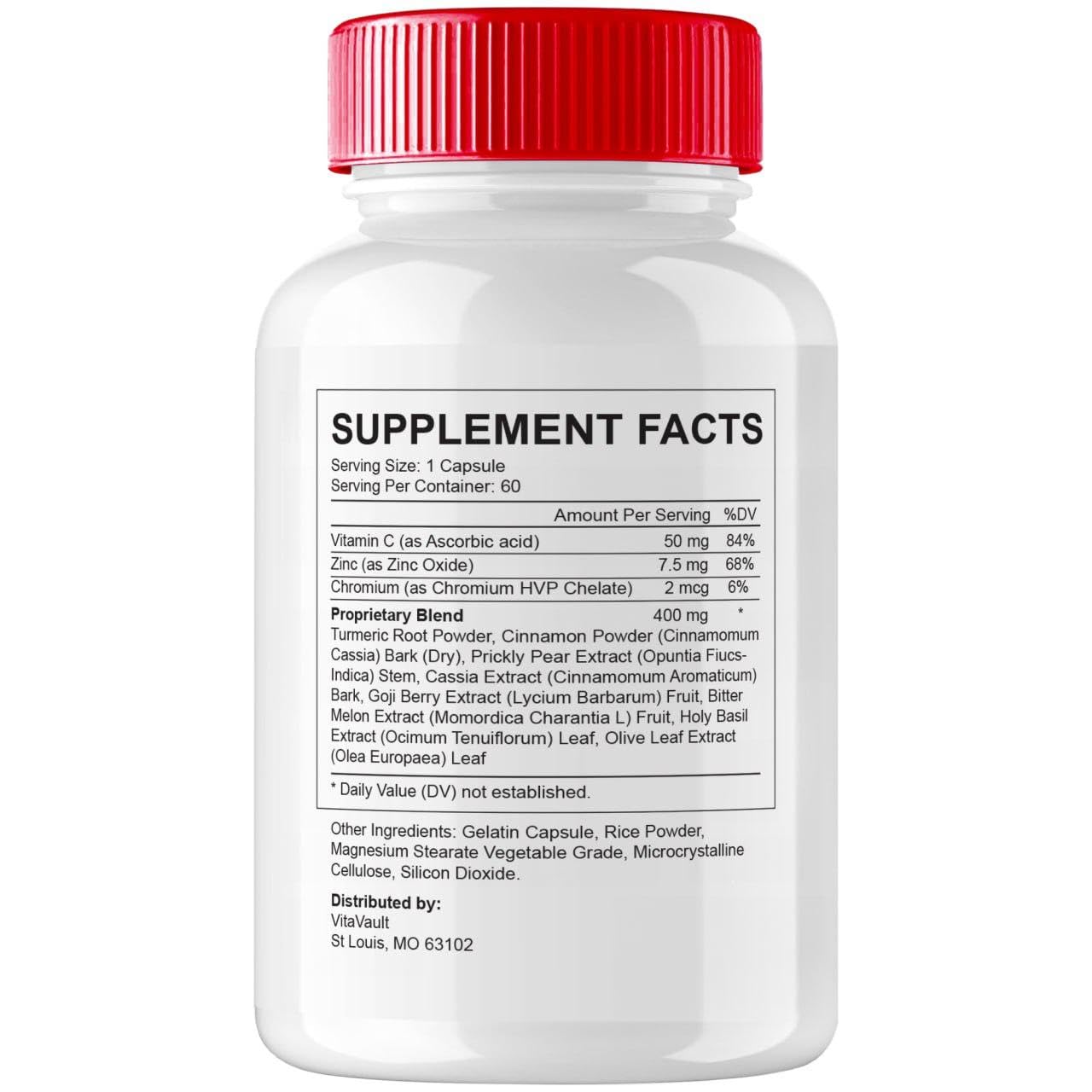 Vitavault GL-90 Blood Support Capsules, 120 Capsules