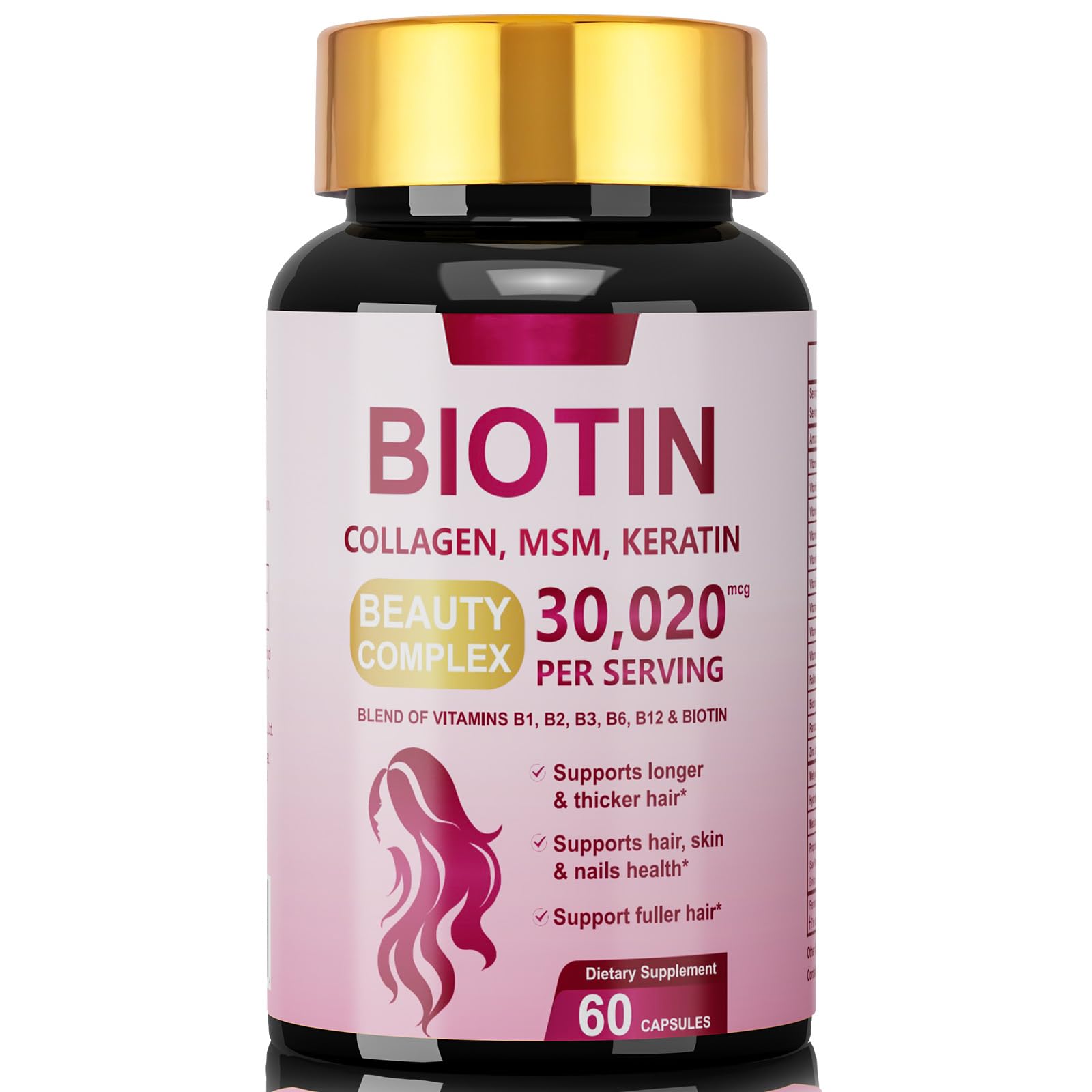 Dr. HR Biotin 10000mcg Capsules, 60 Count