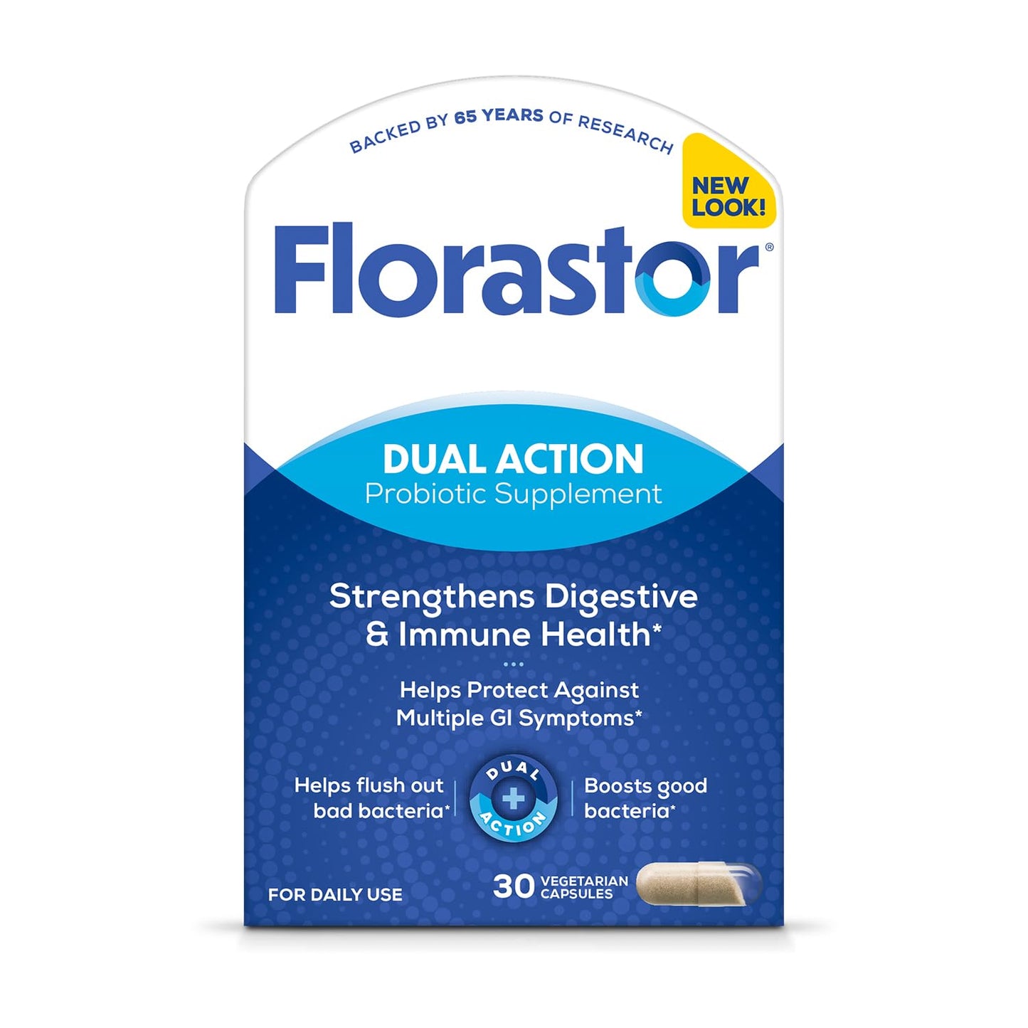 Florastor Probiotics for Digestive and Immune Health Capsule, 30 Capsules