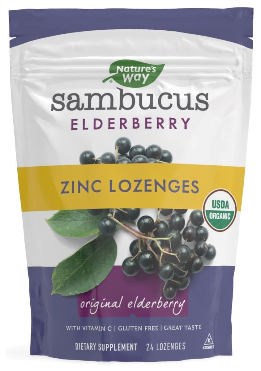 Nature's Way Sambucus Lozenges 24 Lozenges