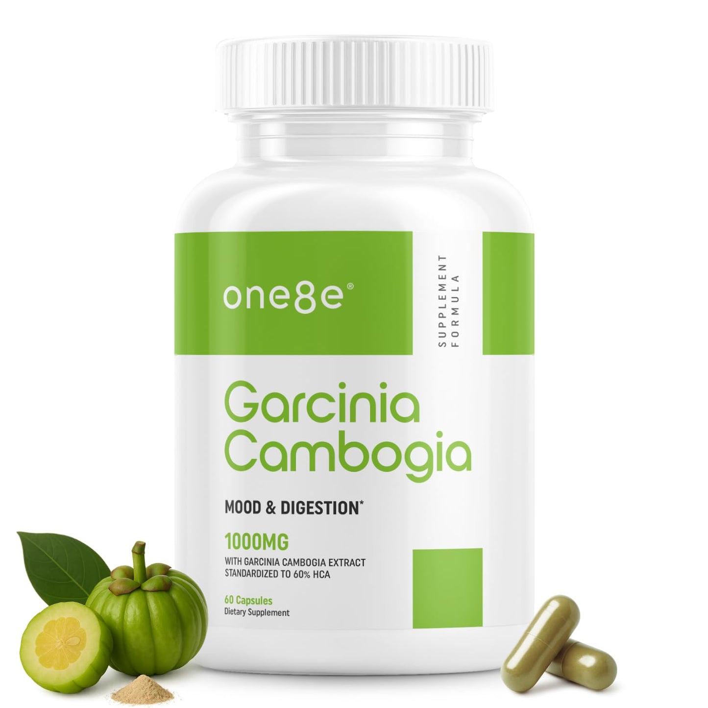 ONE8E Garcinia Cambogia Extract Capsules, 60 Capsules