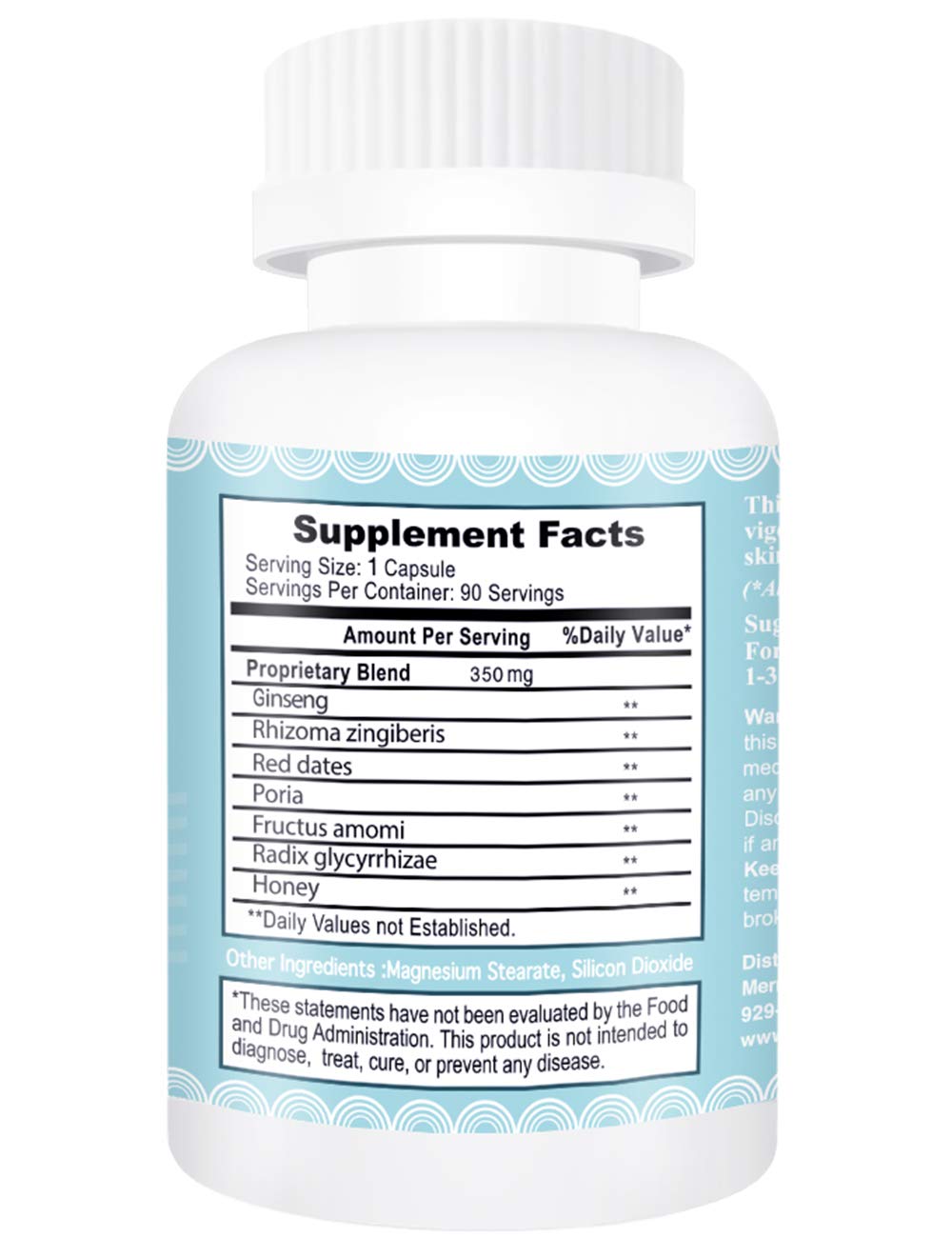 M.U TOP 1 Whitening Pills 3 Times Stronger Than Glutathione Tablets, 90 Count