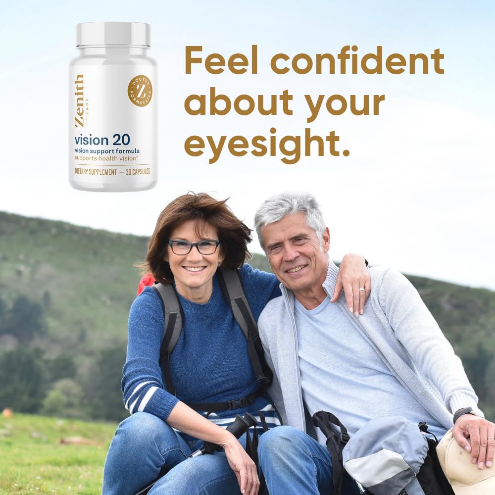 Zenith Labs Vision 20 Eye Vitamins Capsule 90 Count