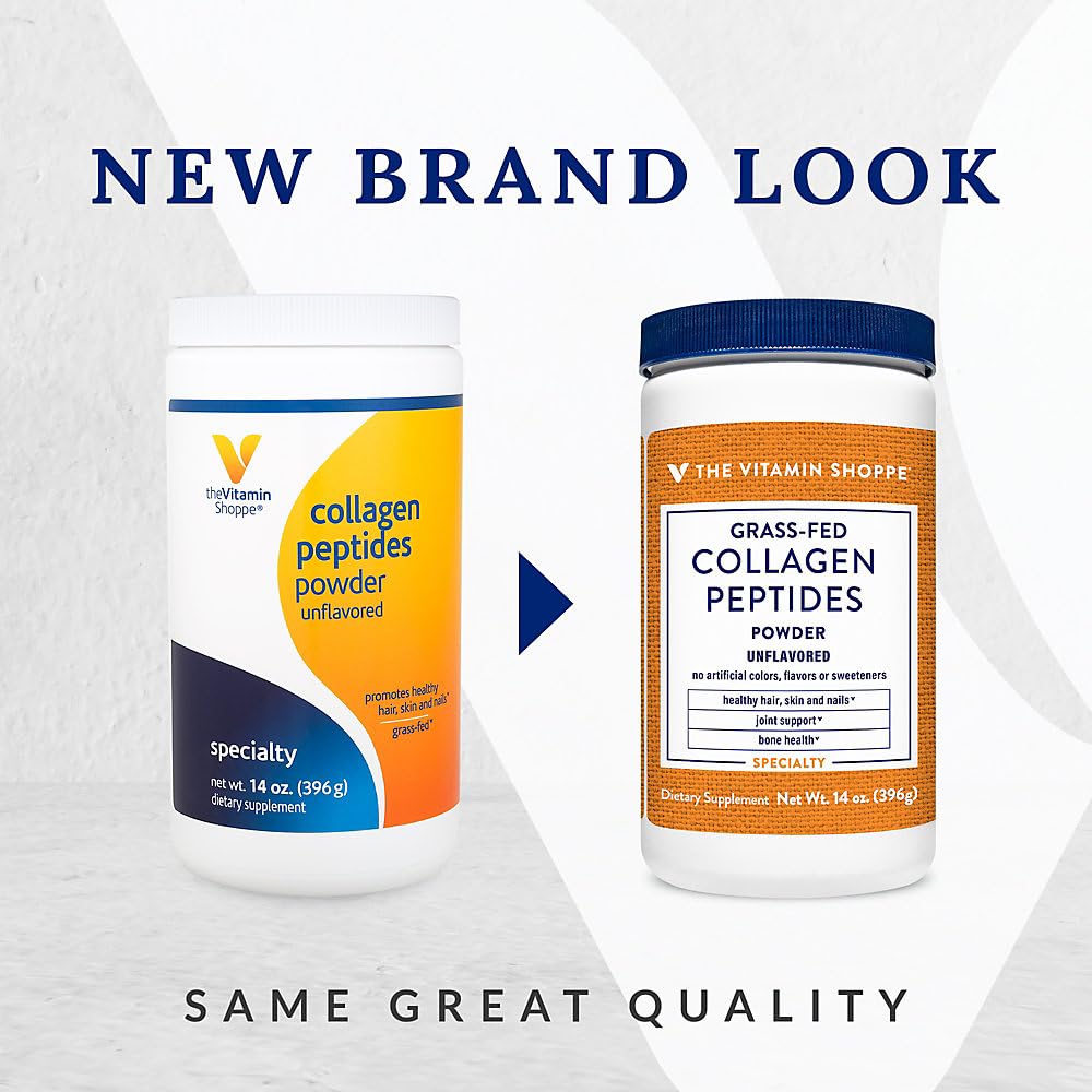 The Vitamin Shoppe Collagen Peptides Powder 14 Ounces