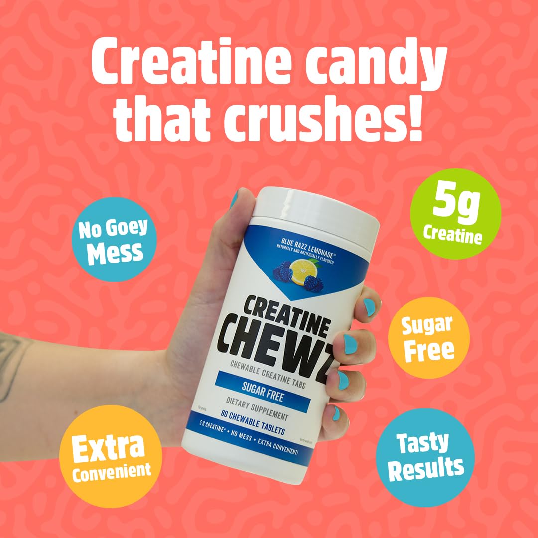 PVL Creatine Chewz Chewable 80 Tablets