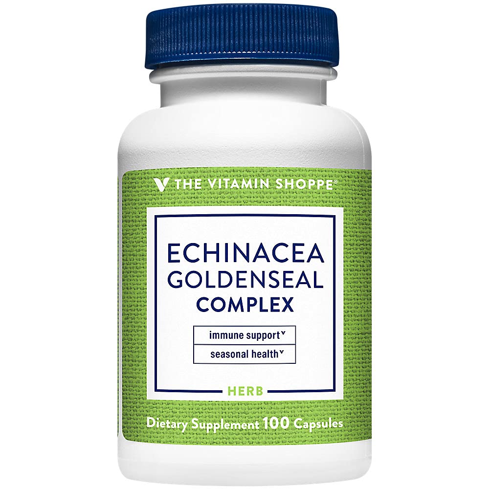 The Vitamin Shoppe Echinacea Capsules 100 Count
