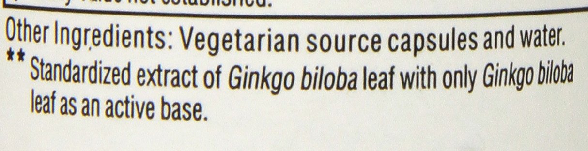 Kroeger Herb Products Ginkgo Biloba Capsules 90