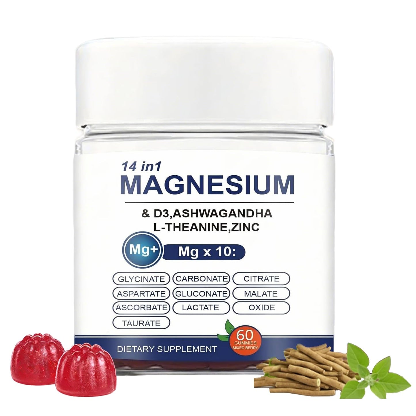 SERSANVE Magnesium Deep Calmly Complex Gummies 90 Count