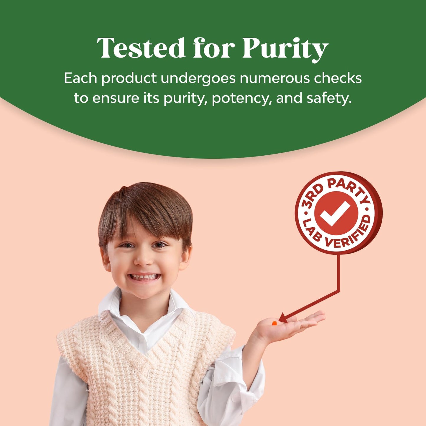 Natures Craft Vitamin D Gummies for Kids, 1000 IU per Serving, 60 Gummies