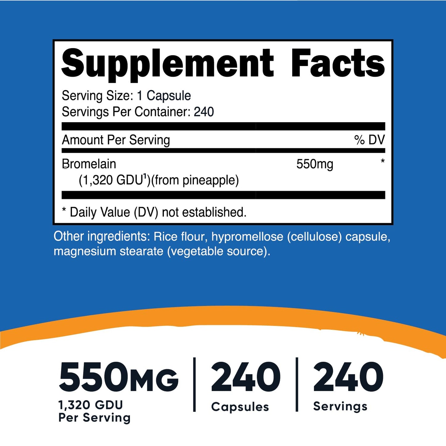Nutricost Bromelain Powder 10.3 Ounce