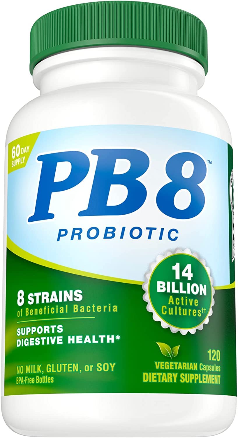 Nutrition Now PB8 Pro-Biotic Vegetarian Acidophilus Capsules, 360 Count