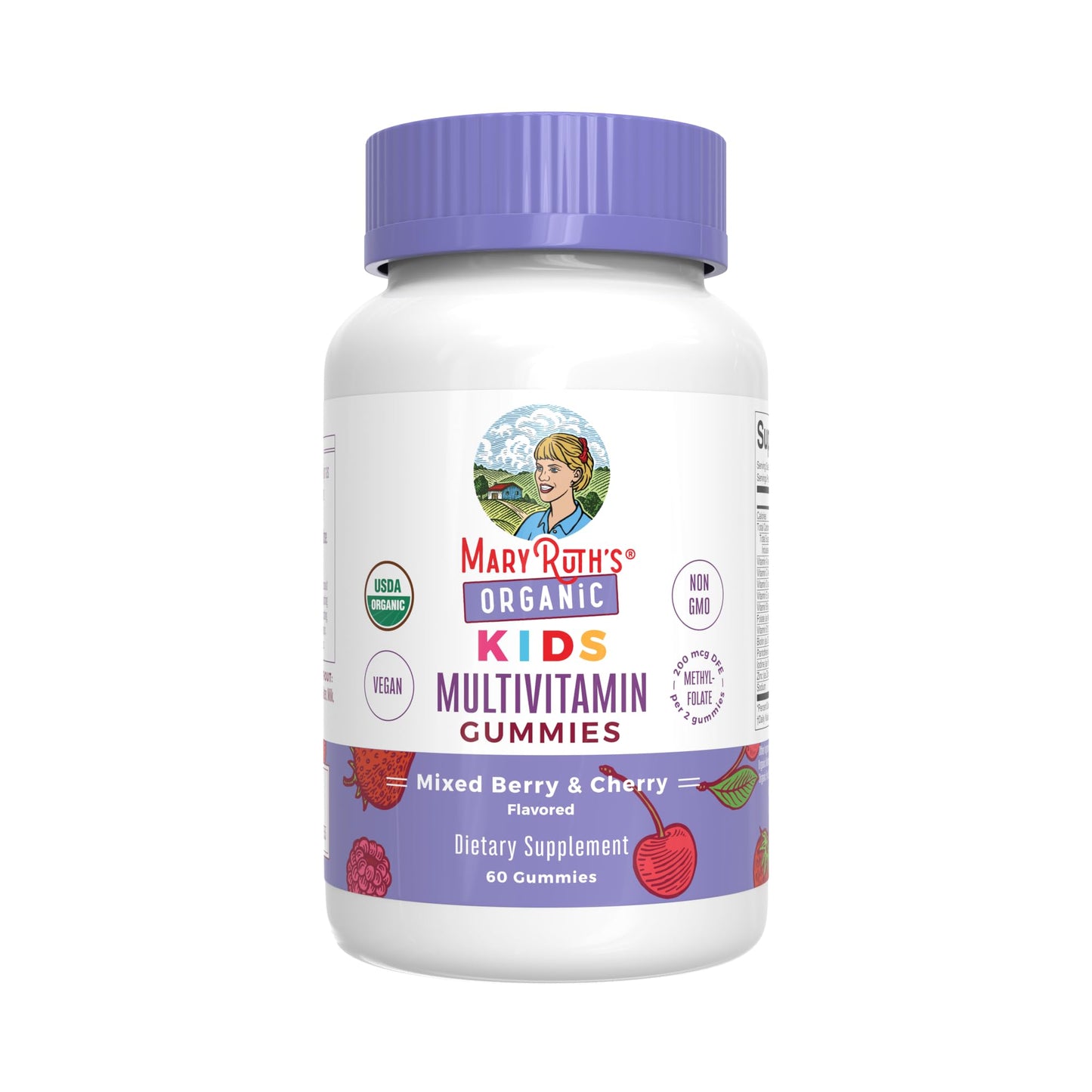 MaryRuth's Kids Multivitamin & Probiotic Gummies, 120 Count