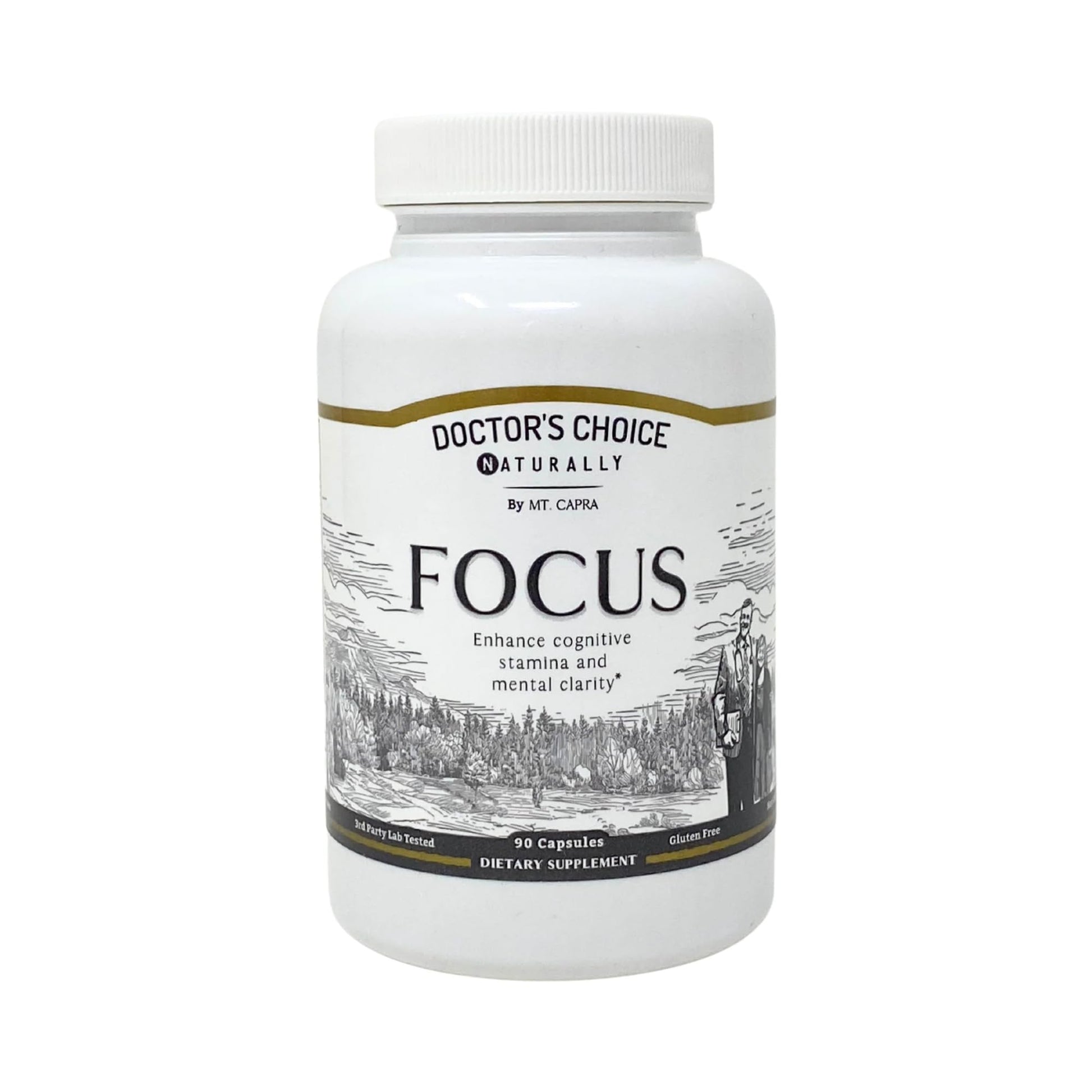 Mt. Capra Focus, 90 Capsules