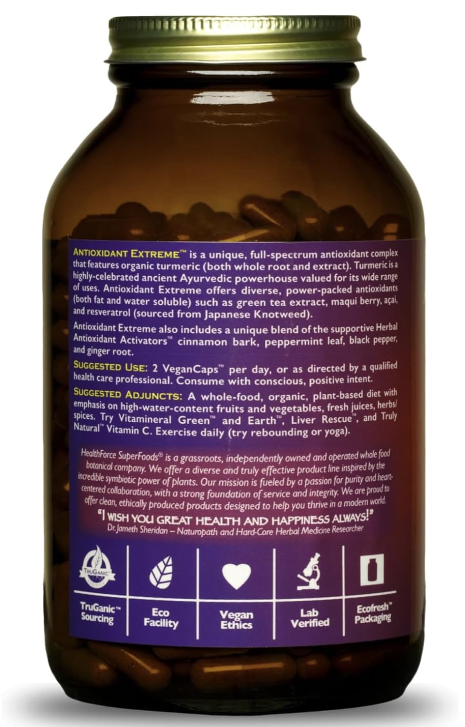 HEALTHFORCE SUPERFOODS Antioxidant Extreme Capsule 360