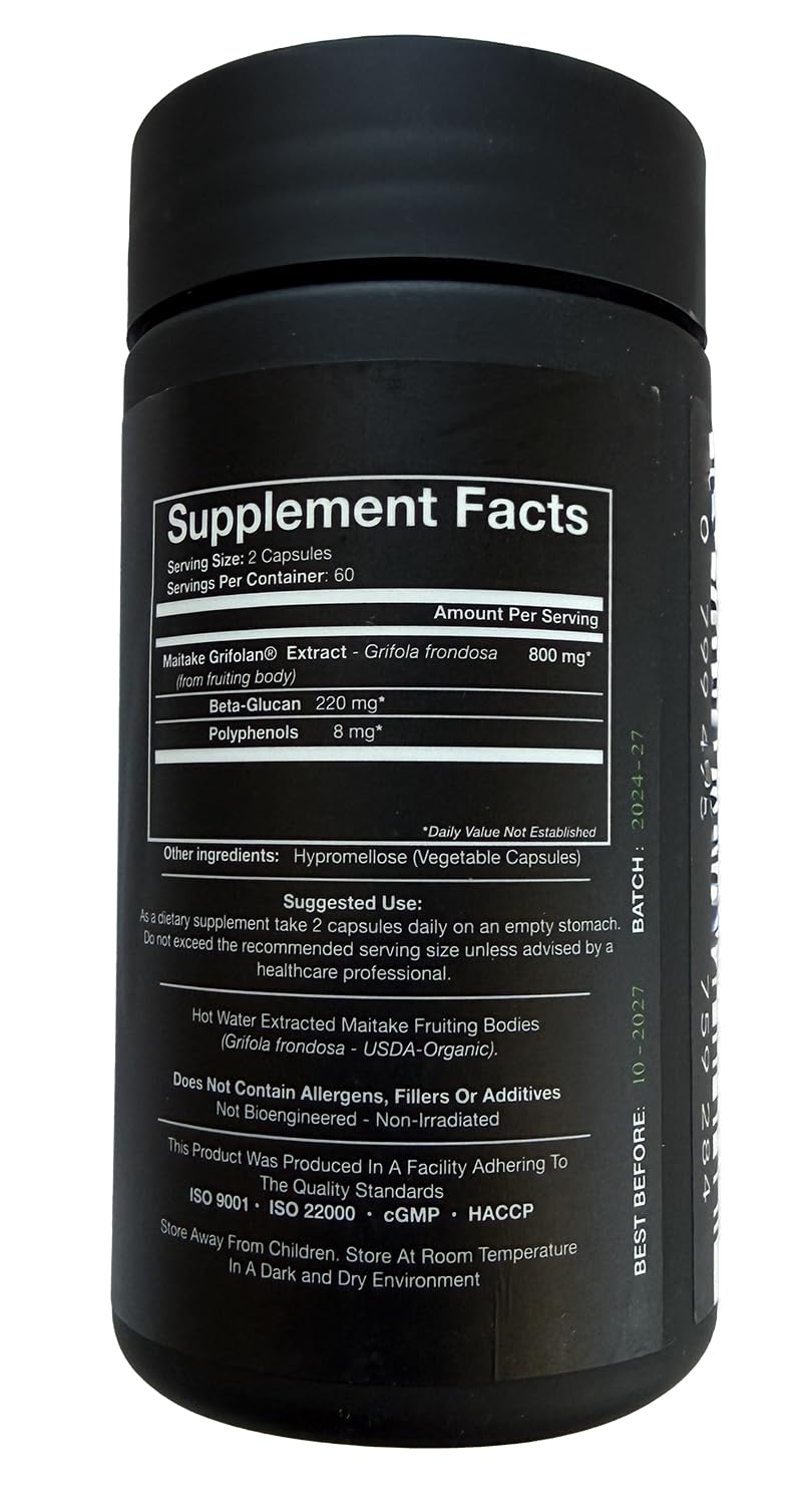 ORIVeDA Grifolan Maitake Extract Capsule 120 Count