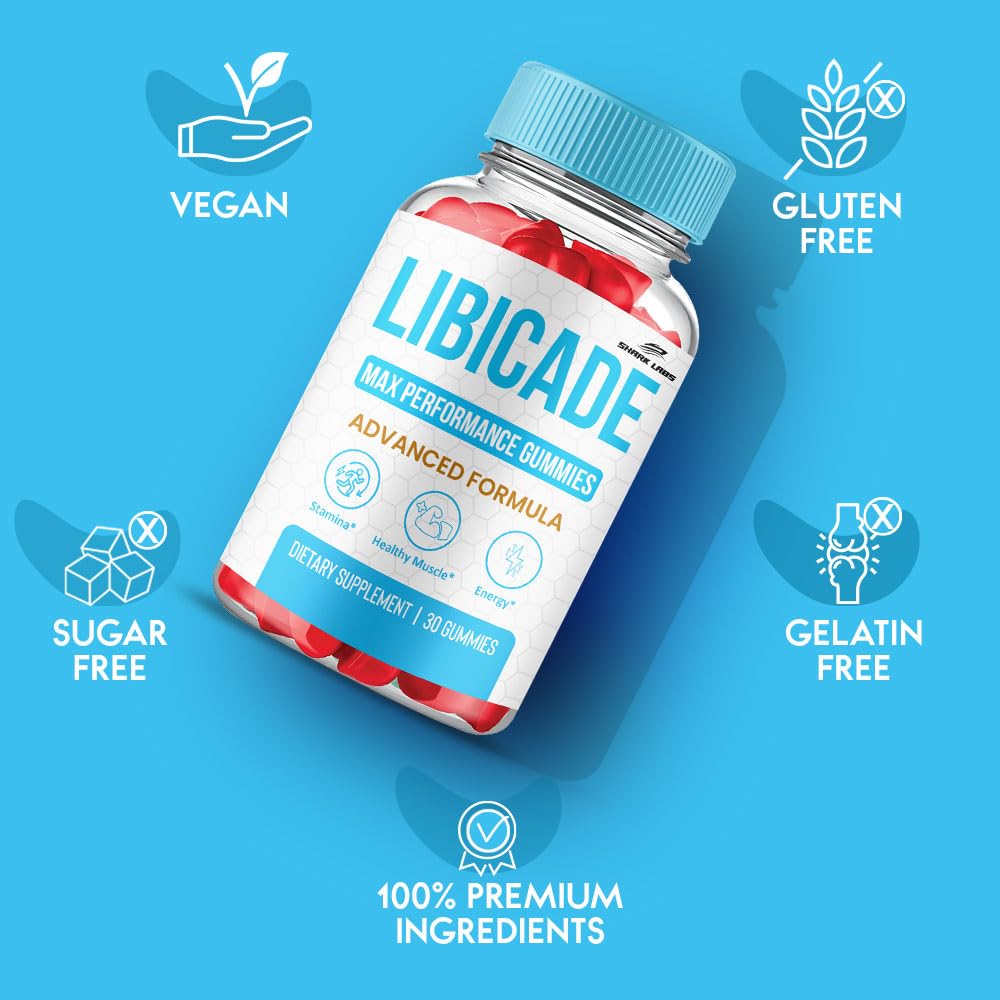 Shark Labs Libicade Gummies Gummy 30 Count