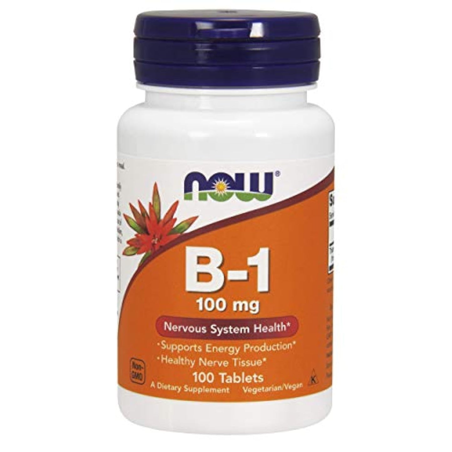 NOW Foods B1 100mg Capsule, 100 Count